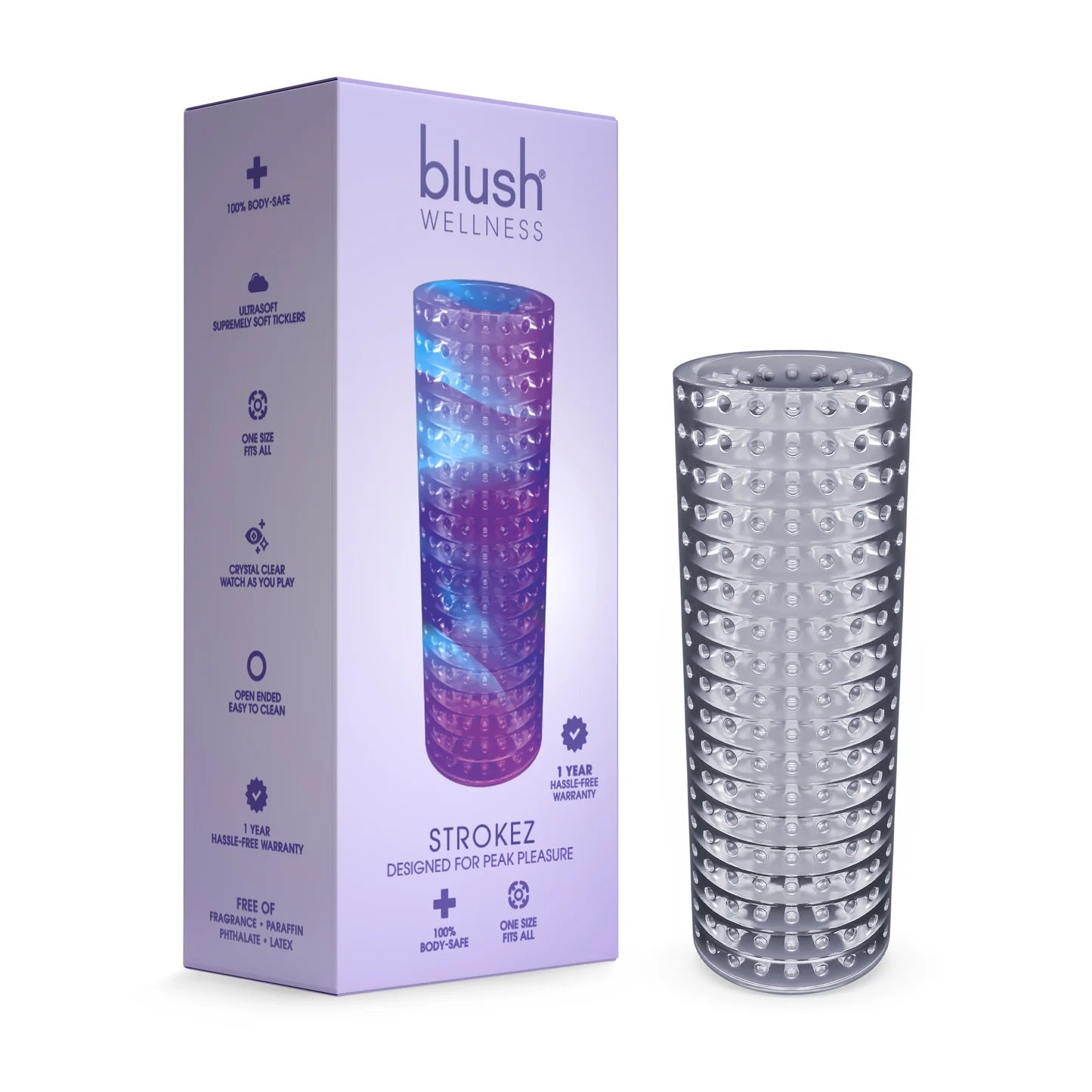 Blush Wellness Strokez Clear