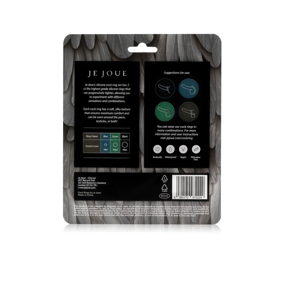 Silicone C-Rings - 3 Pack