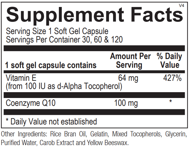 CoQ10 Supplement Softgels - Image 2