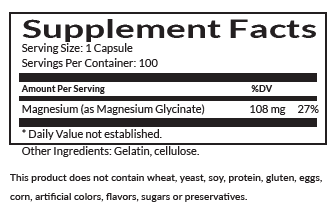 Magnesium Glycinate 600mg - Image 2