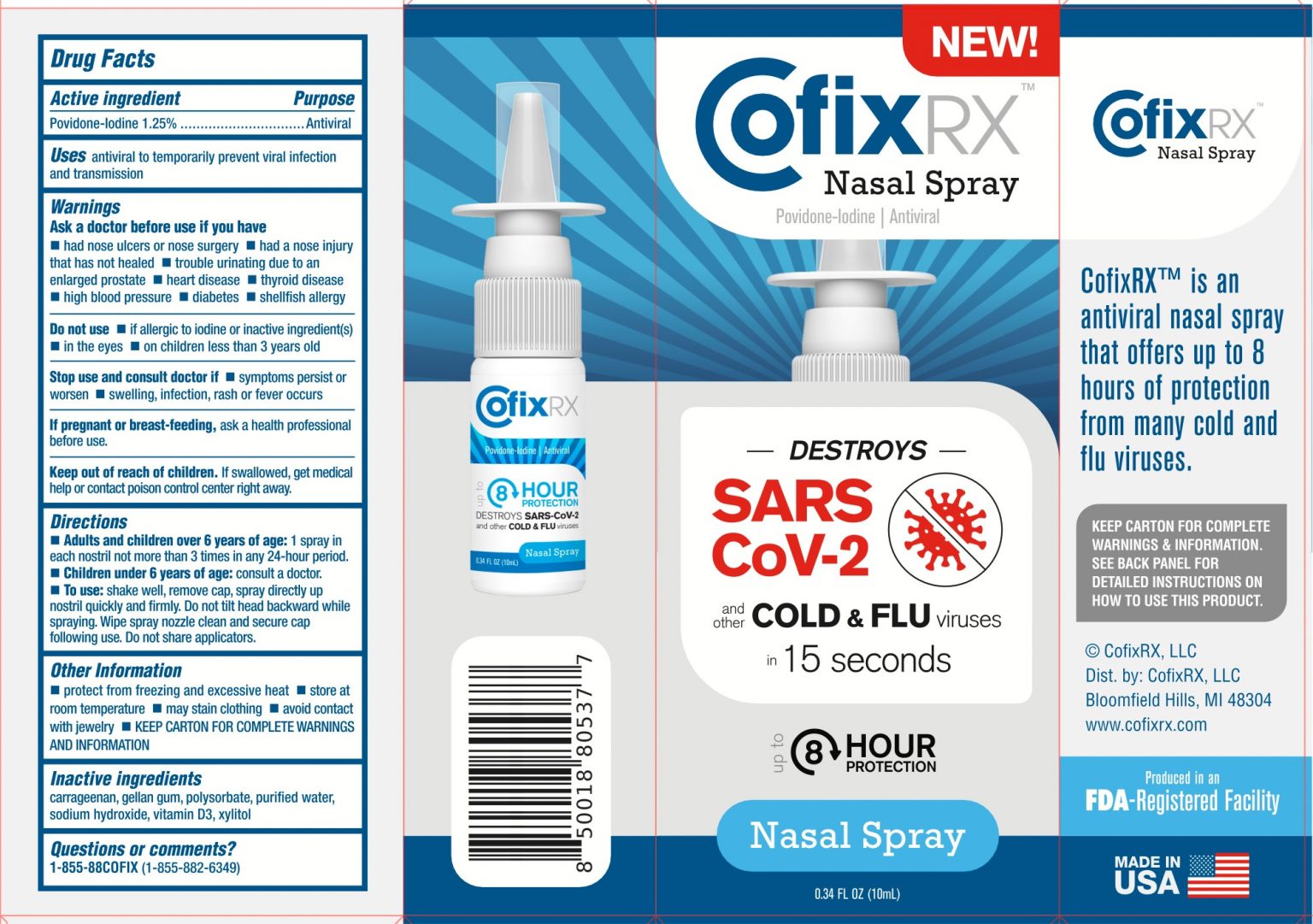 CofixRX Nasal Spray Pharmacy Innovations Store