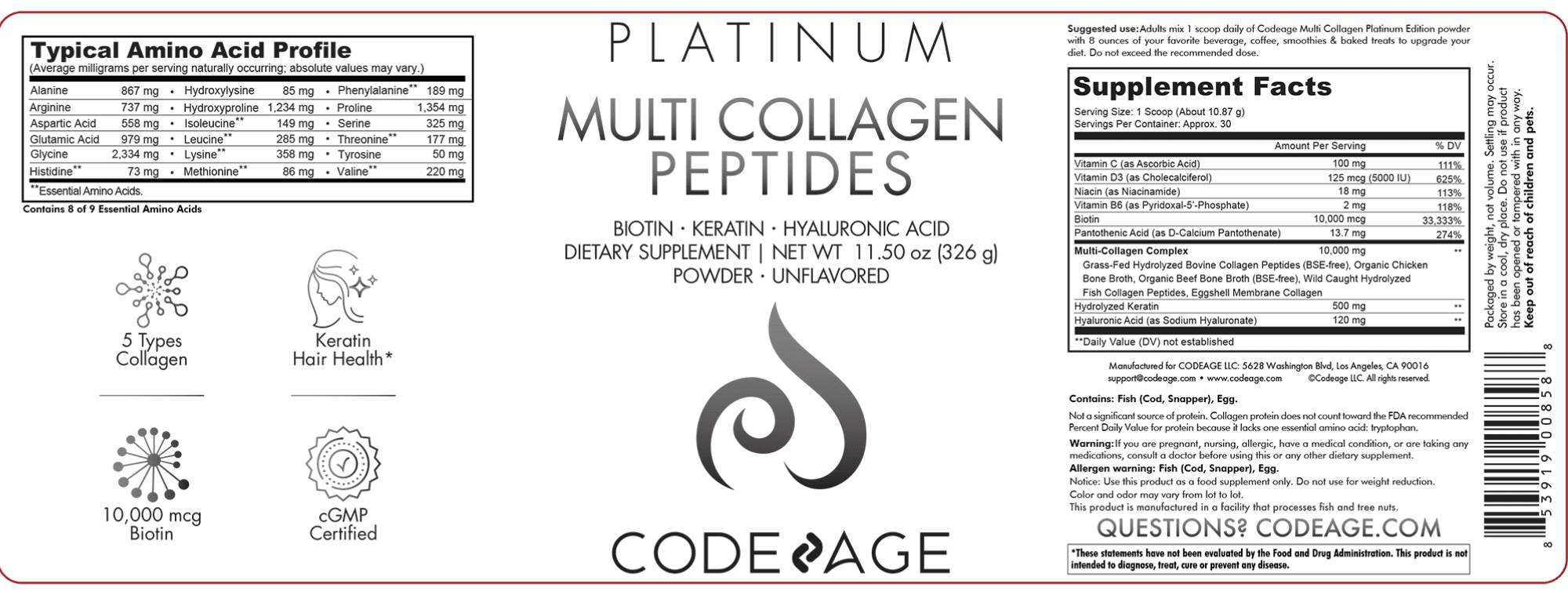 Multi Collagen Powder Platinum - Image 3