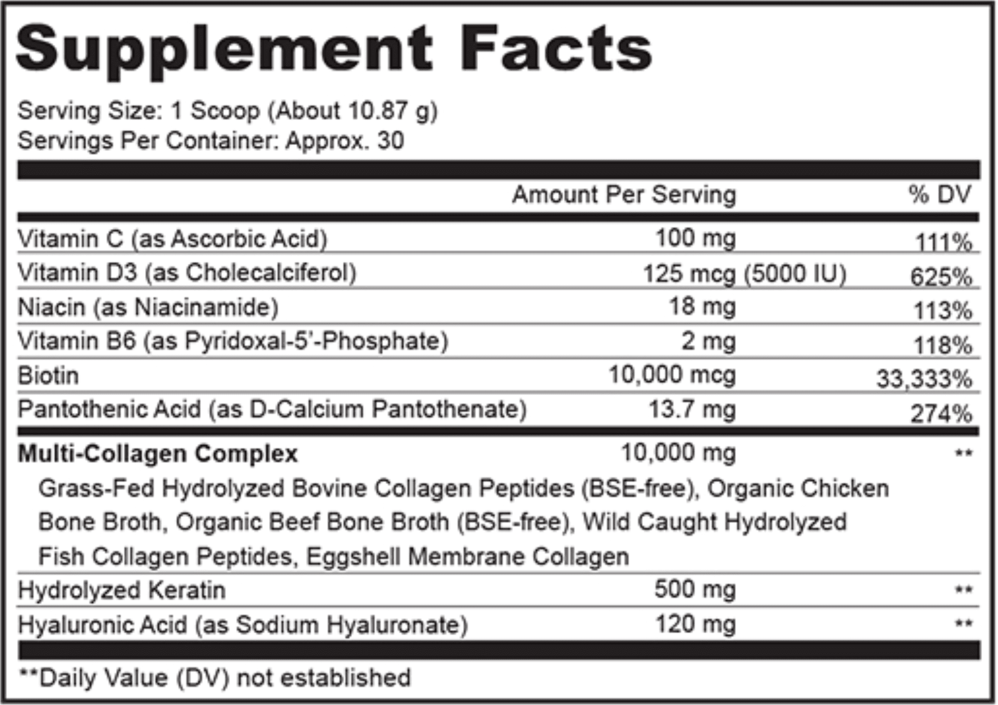 Multi Collagen Powder Platinum - Image 2