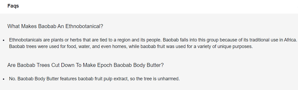 Epoch Baobab Body Butter - Image 4